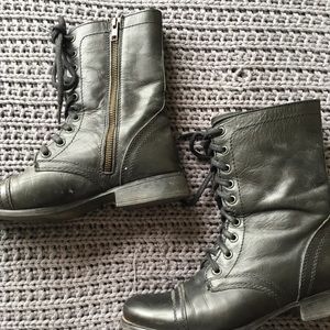 Black Combat boots